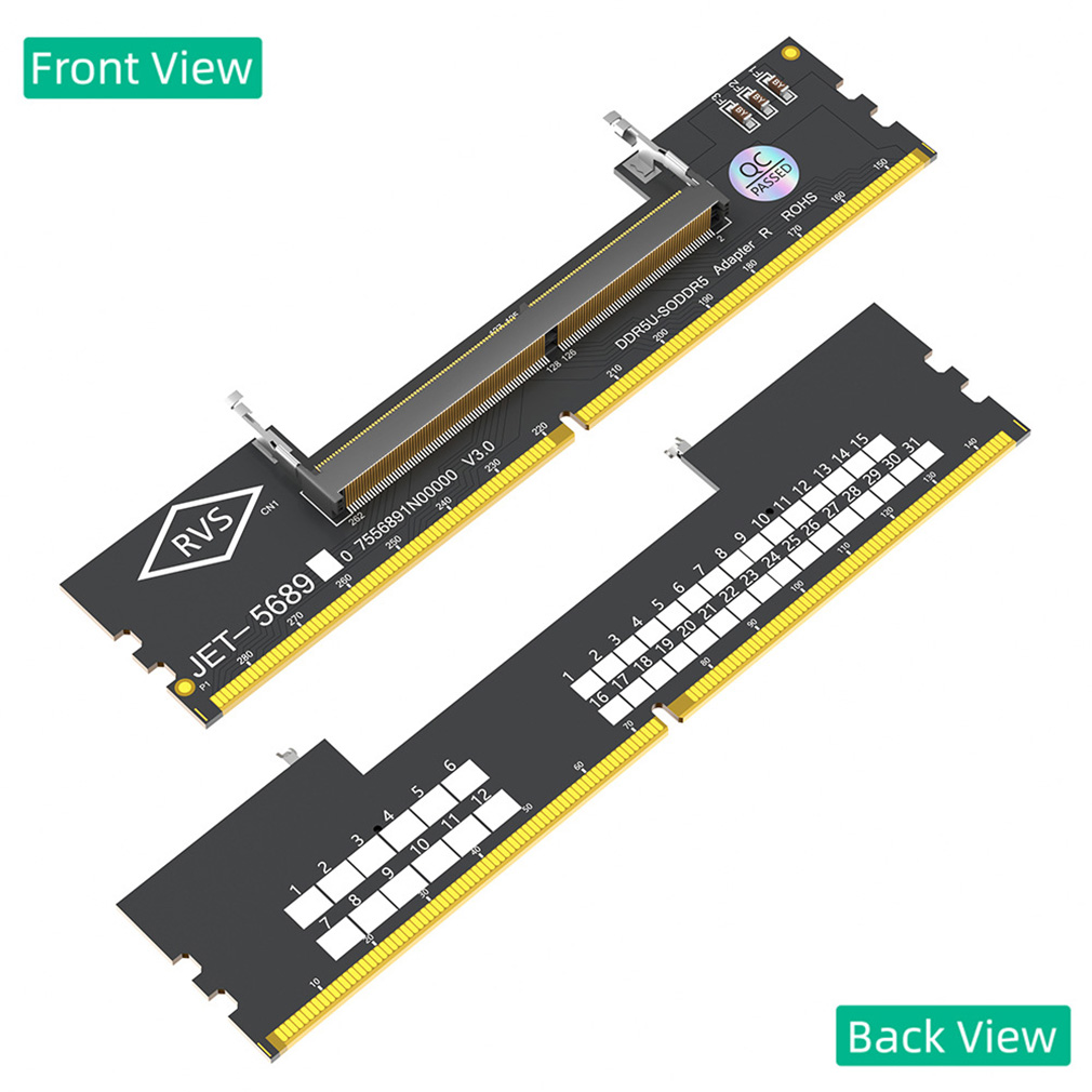 Ddr5 Sodimm - Adaptador de Memória para Desktop U-DIMM