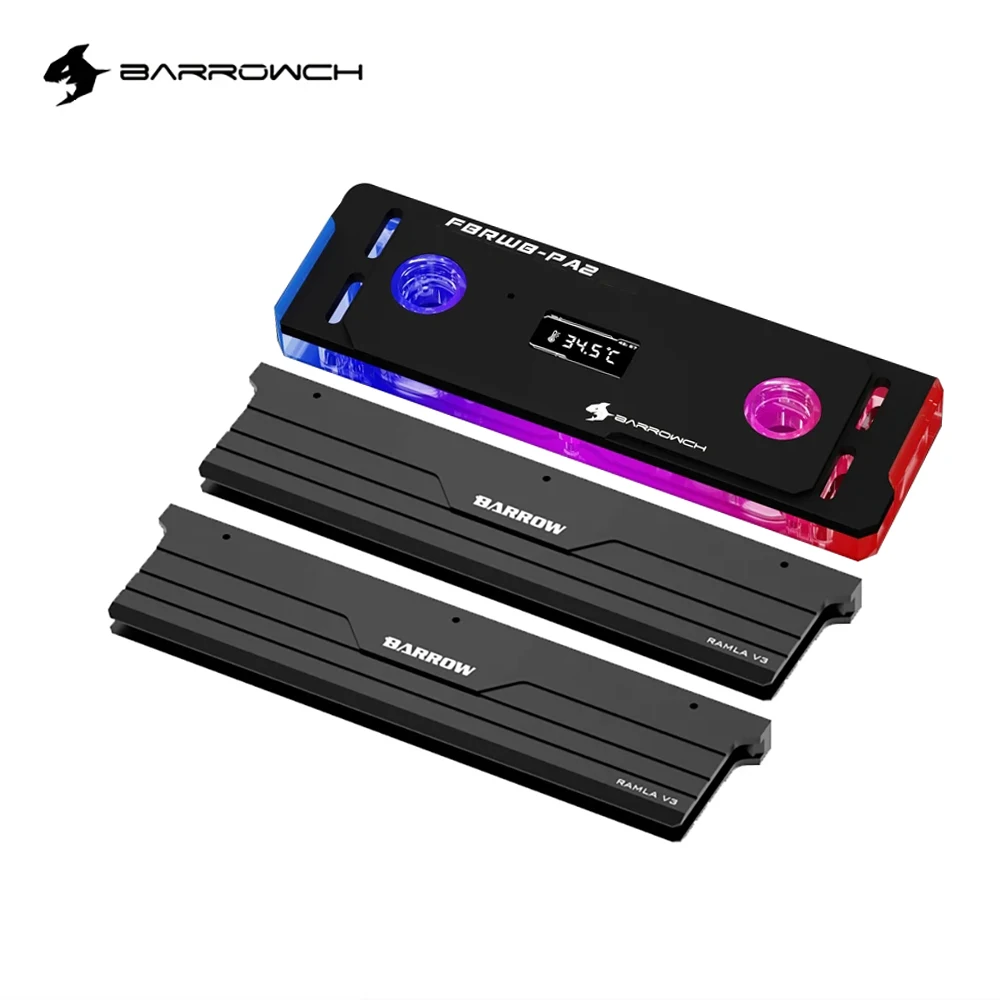 Ddr5 Memory - Barrowch Bloco de Refrigeração Líquida para