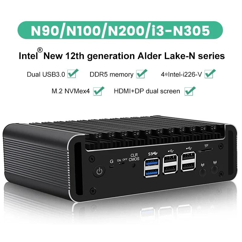 Mini pc firewall de 12a geraçã - Ddr5 4800Mhz avaliação e preço