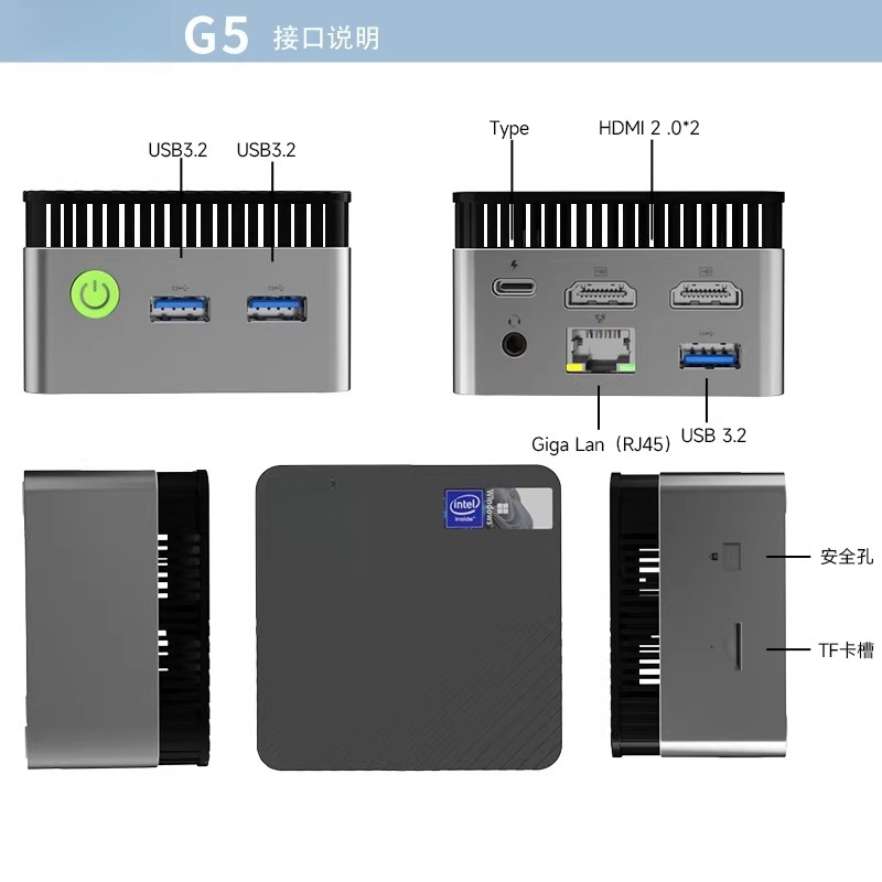 Mini PC G5 Alder Lake N97 com  - Ddr5 4800Mhz avaliação e preço