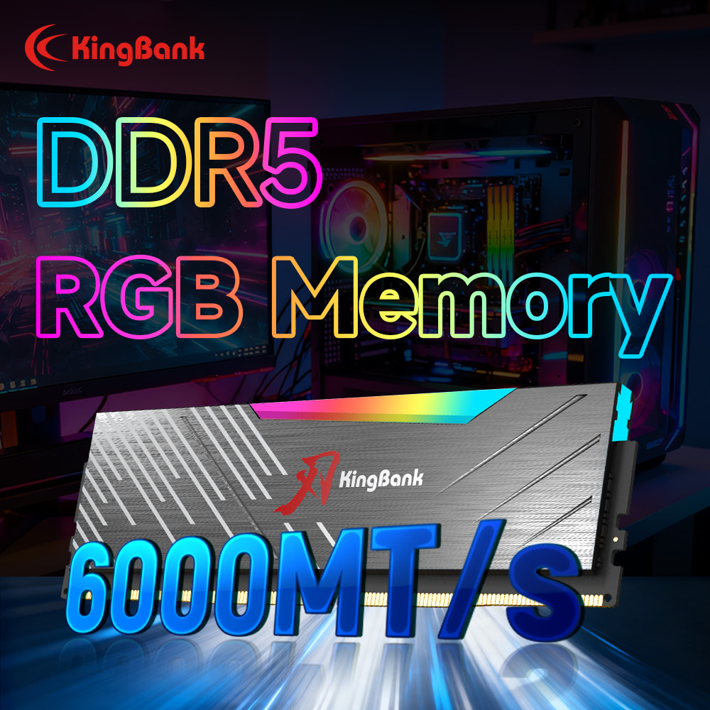 Memória KingBank KRRB DDR5 RGB - Ddr5 4800Mhz avaliação e preço