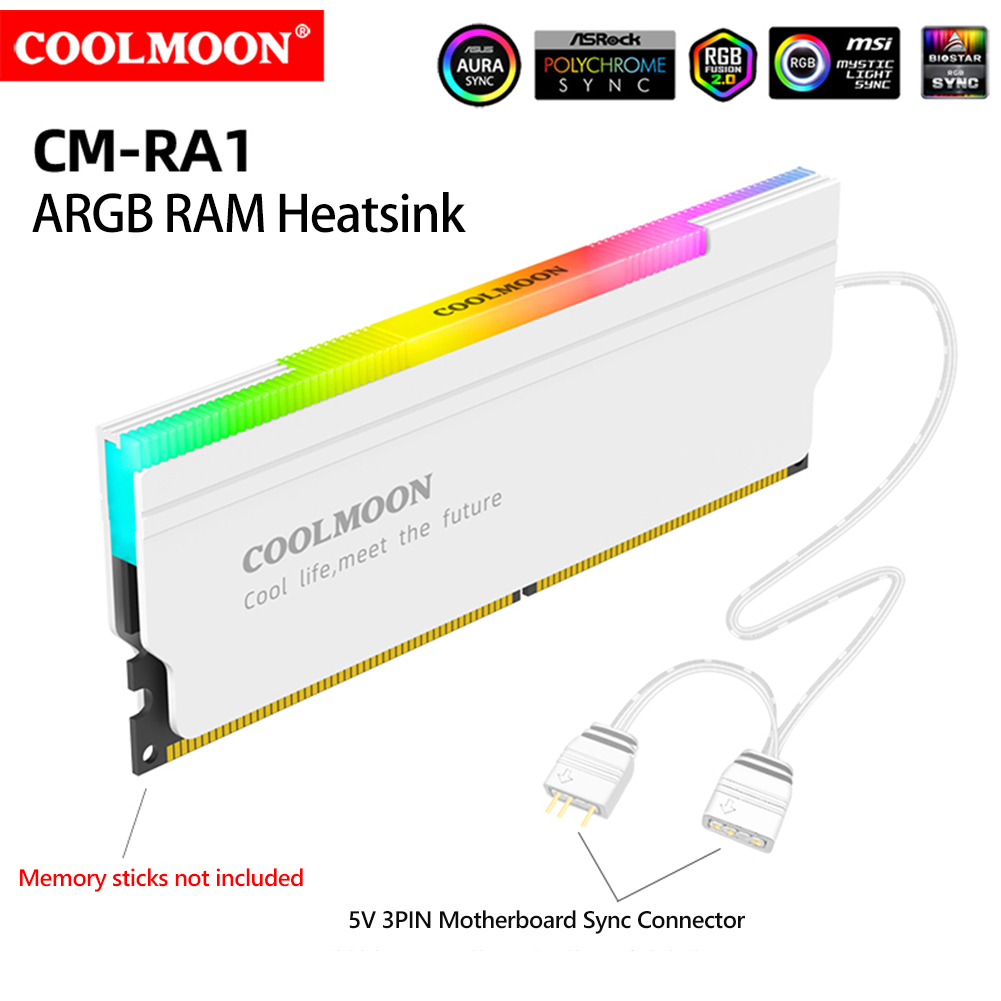COOLMOON Dissipador de Calor A - Ddr5 Memory avaliação e preço