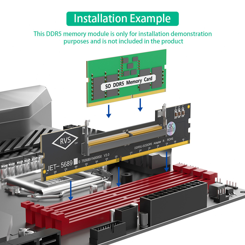 Adaptador de Memória para Desk - Ddr5 Sodimm avaliação e preço