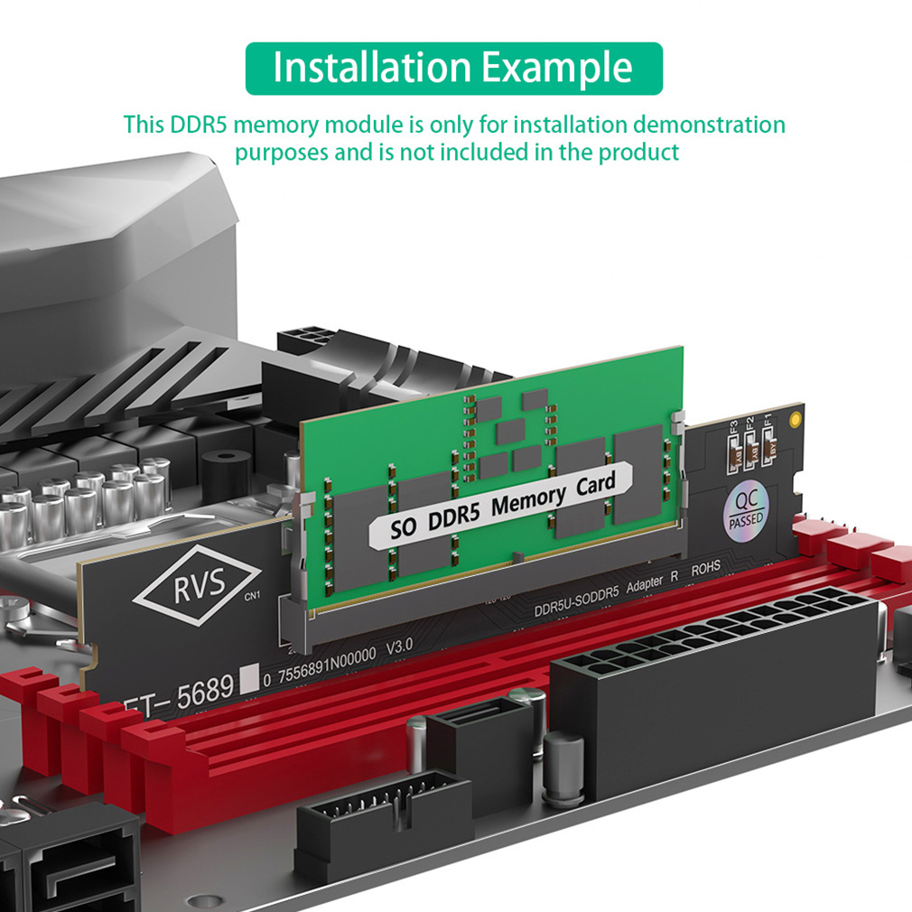 Adaptador de Memória para Desk - Ddr5 Sodimm avaliação e preço