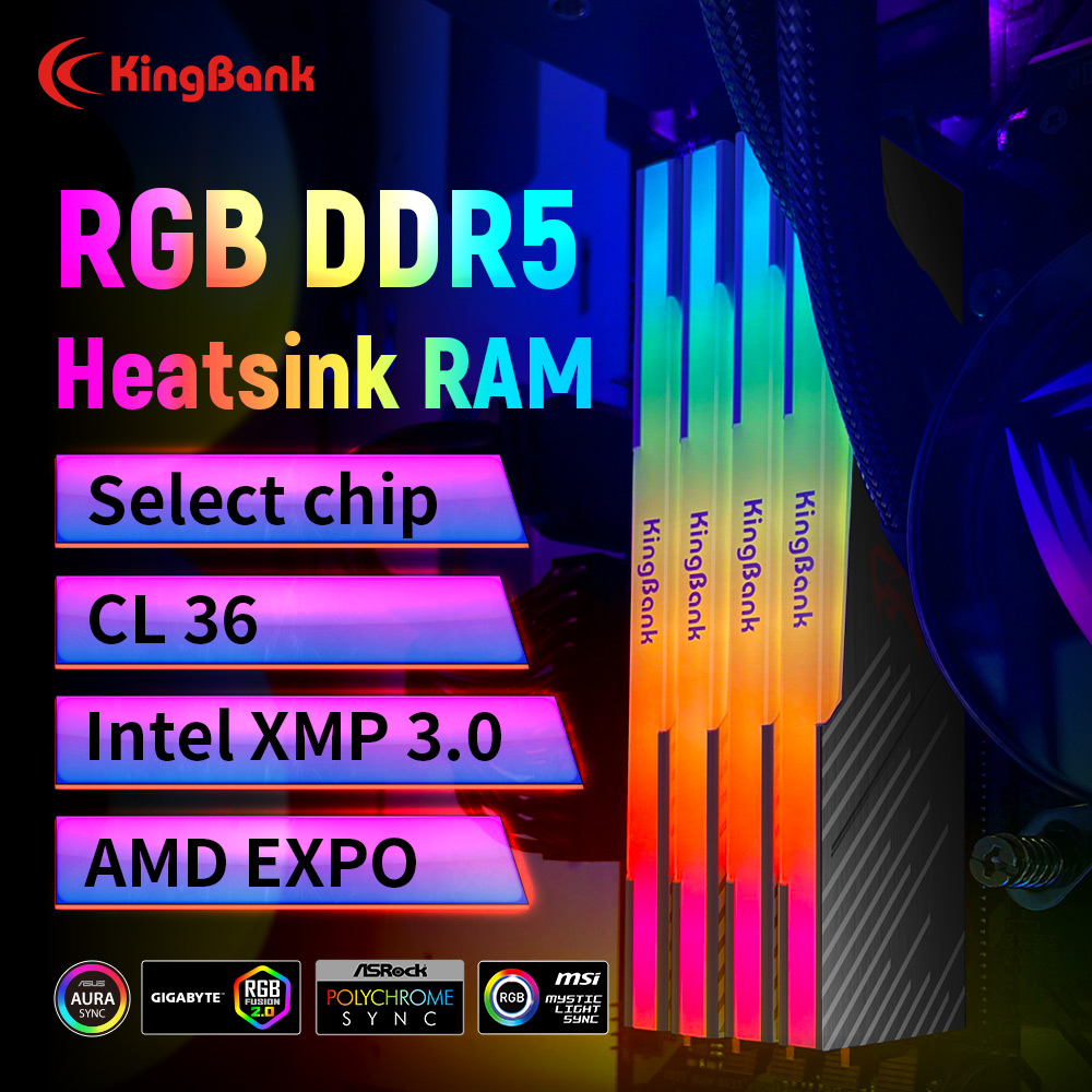 Memória RAM KingBank KRRB DDR5 - Ddr5 4800Mhz avaliação e preço