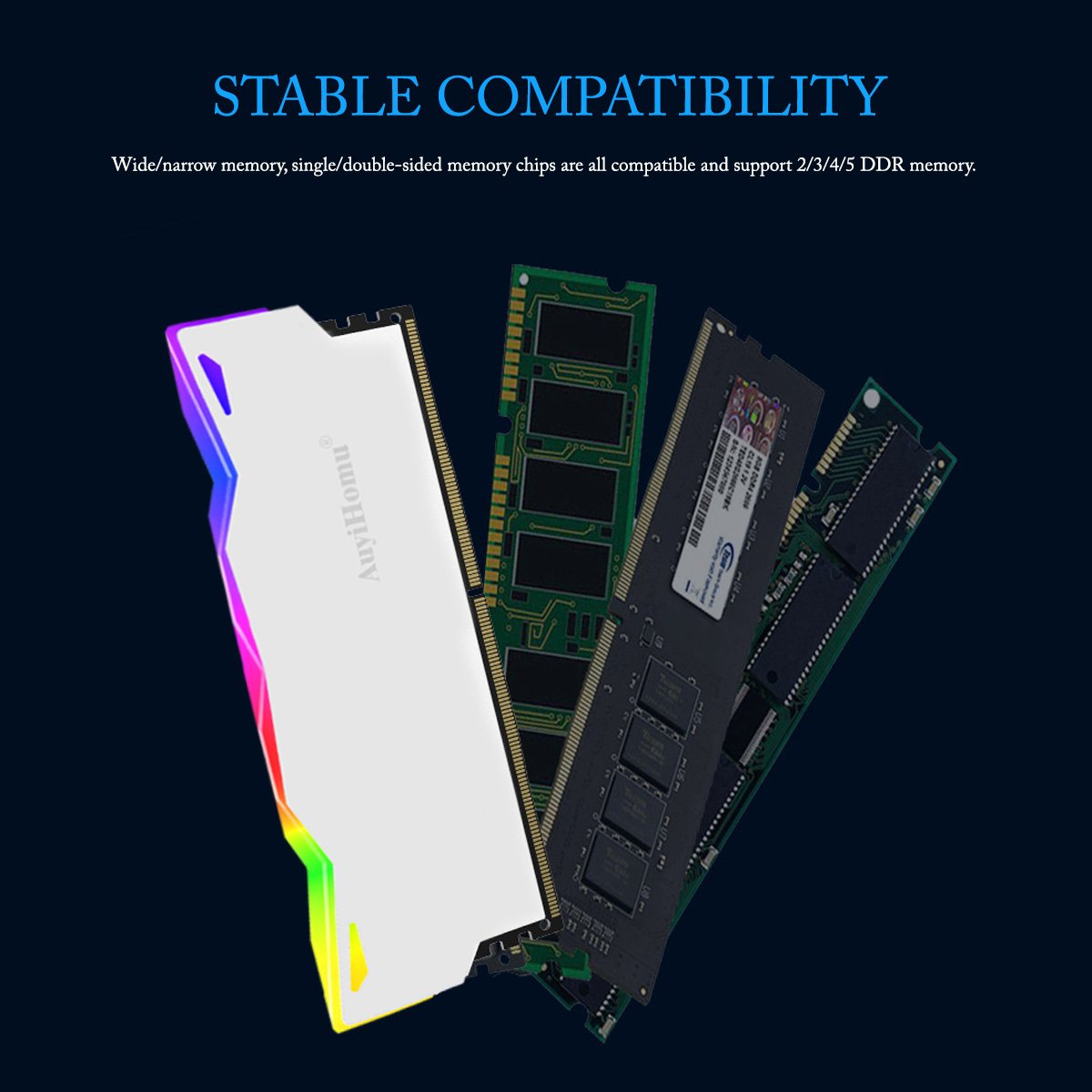 AuyiHomu Dissipador de Calor R - Ddr5 Memory avaliação e preço